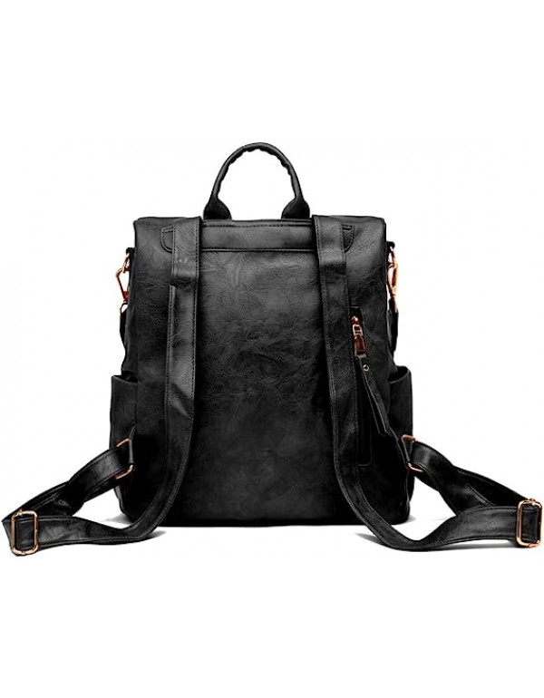 女式时尚背包,PU皮革旅行包