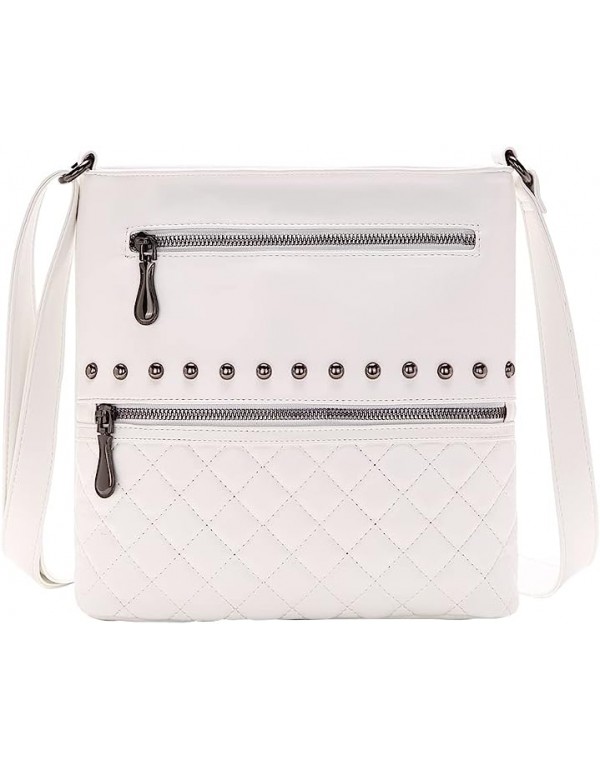 Women's Multi Pocket Crossbody Bags, Leather Shoulder Wallets, Zip Pockets, Pouches, Crossbody Wallets and Totes PU